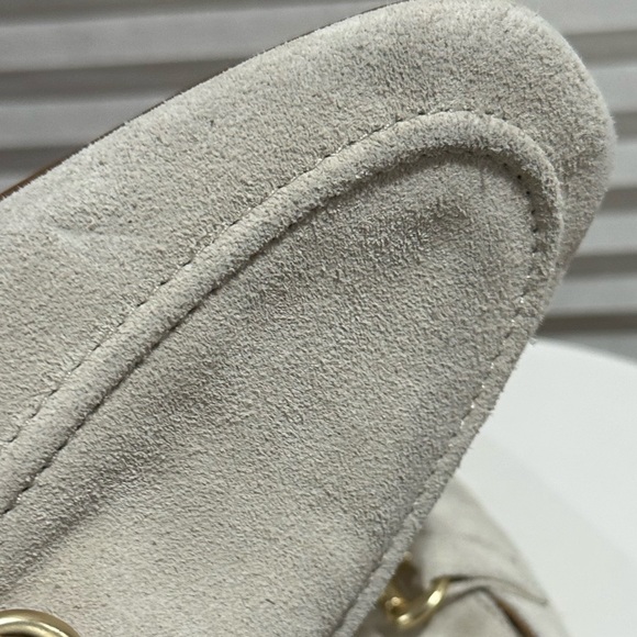 🌸BORN🌸 Size: Lareina Cream Suede Mule 11M - Picture 10 of 14